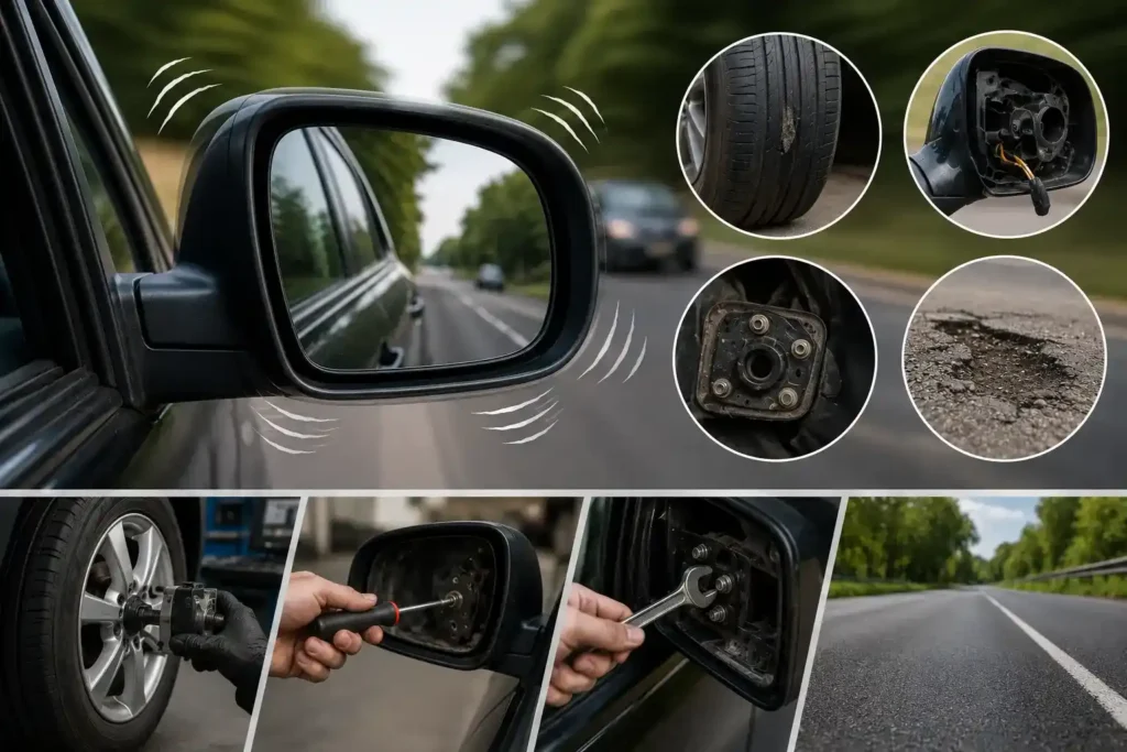 Car Side Mirror Vibrating? Common Causes and Easy Fixes 2 Car Side Mirror Vibrating Common Causes and Easy Fixes