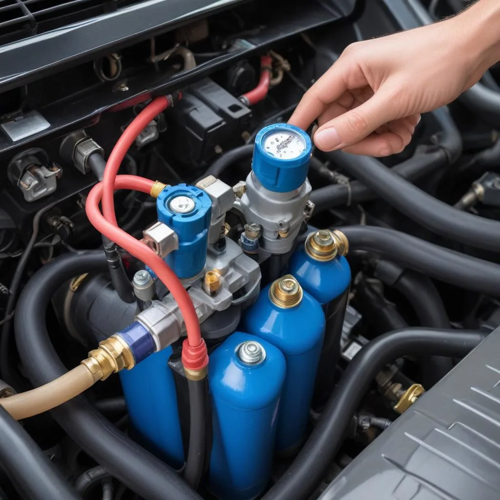 car ac Refrigerant Recharge
