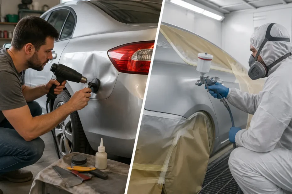 DIY vs Professional Car Denting and Painting: Which Should You Choose?